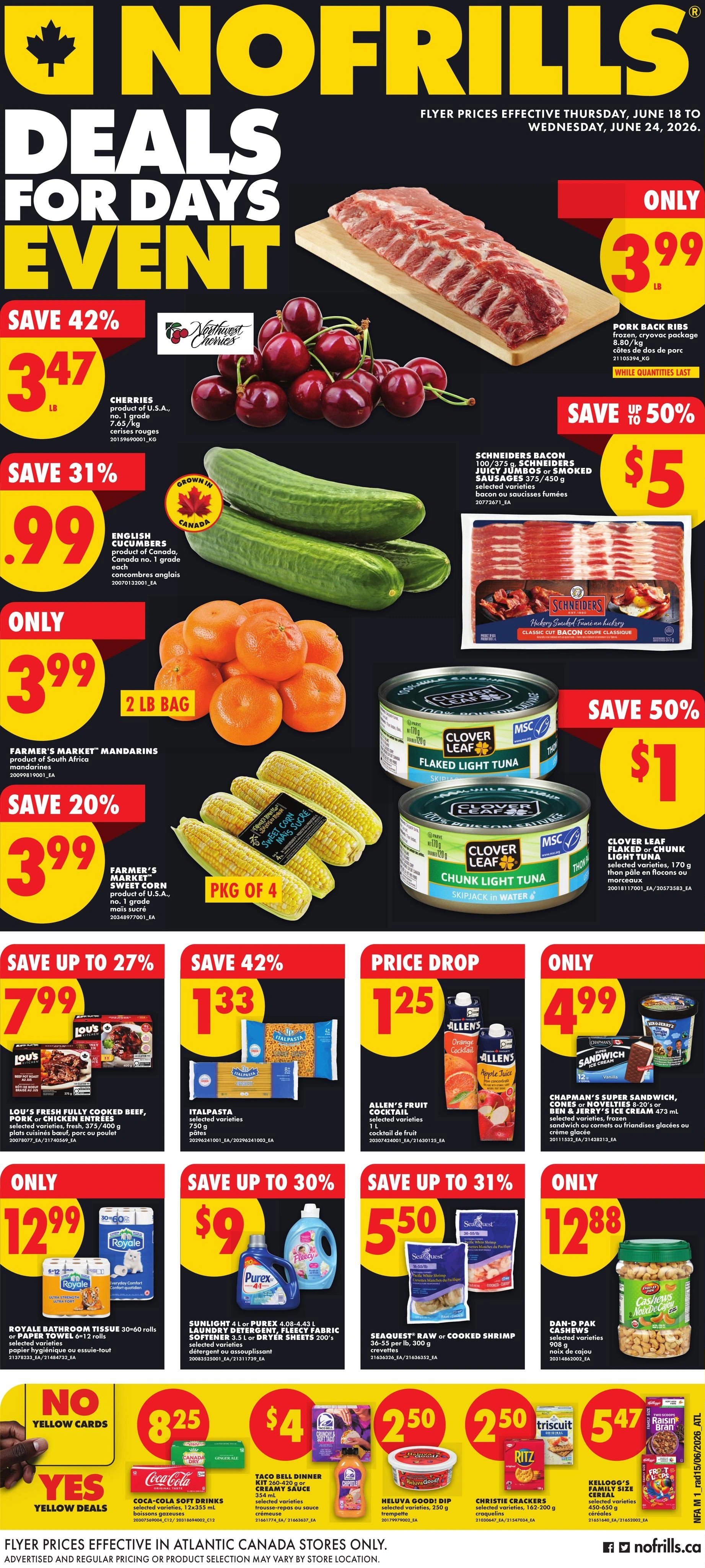 No Frills flyer page 1
