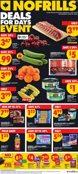 No Frills Weekly Flyer - Valid Thursday, June 18 - Wednesday, June 24
