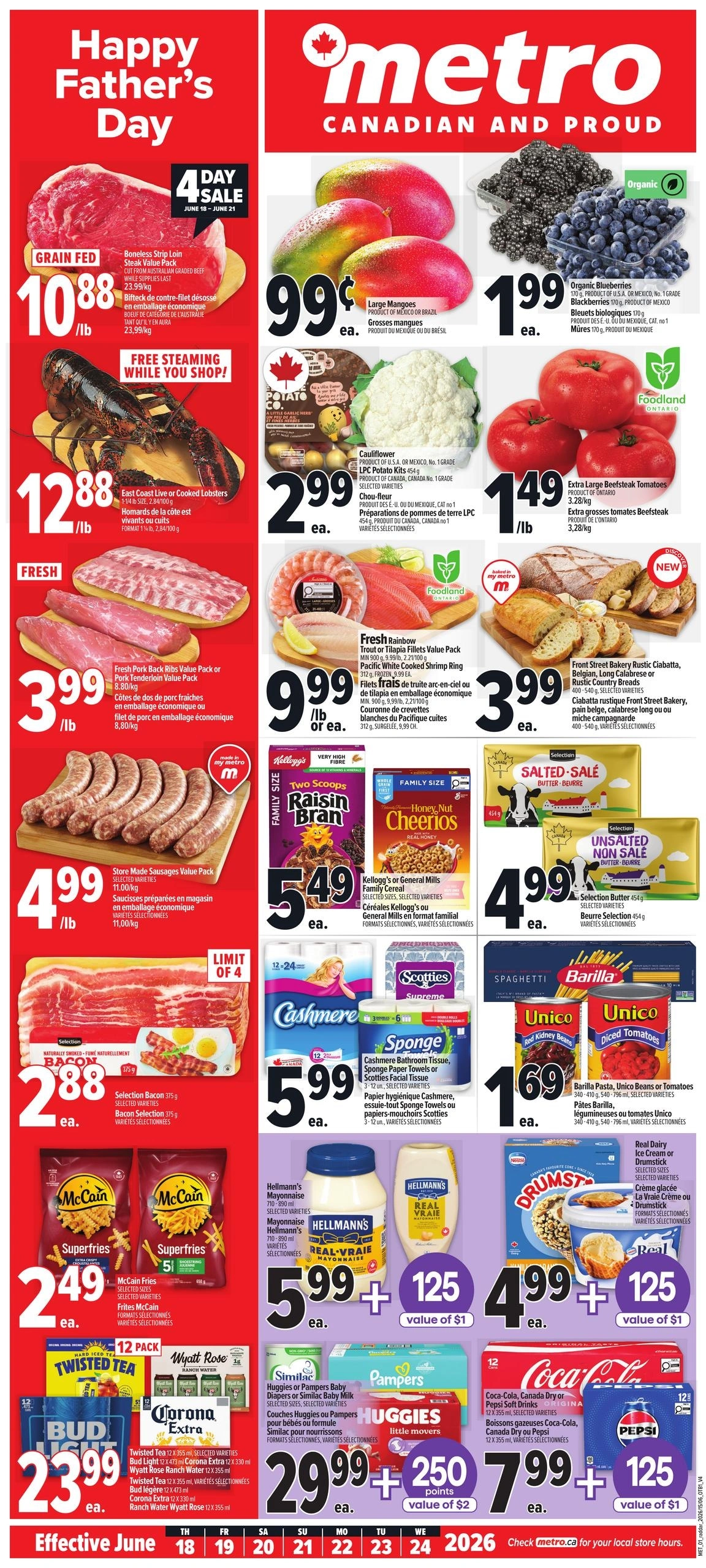 Metro flyer page 1