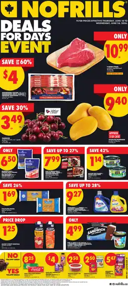 No Frills Weekly Flyer - Valid Thursday, June 18 - Wednesday, June 24