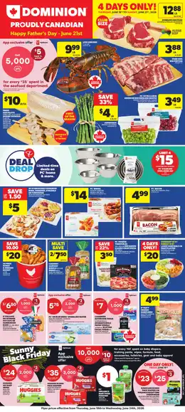 Dominion Weekly Flyer - Valid Thursday, June 18 - Wednesday, June 24
