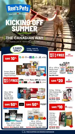 Ren's Pets Weekly Sale