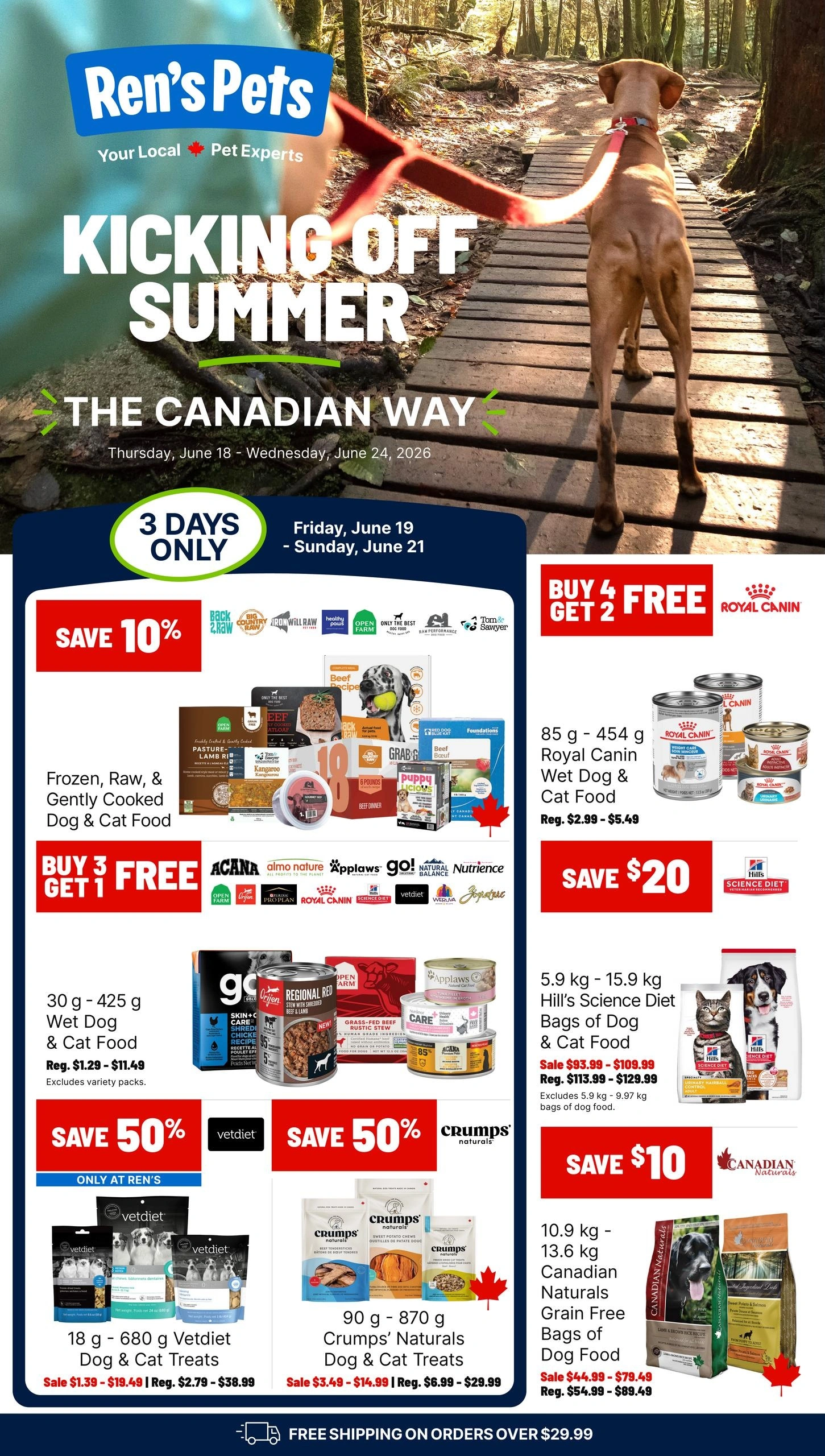Ren's Pets flyer page 1