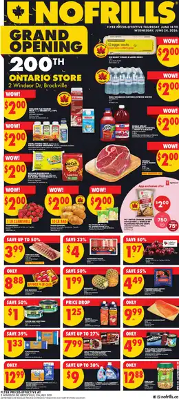 No Frills Weekly Flyer - Valid Thursday, June 18 - Wednesday, June 24
