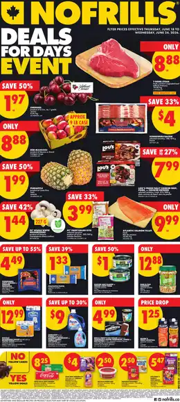 No Frills Weekly Flyer - Valid Thursday, June 18 - Wednesday, June 24