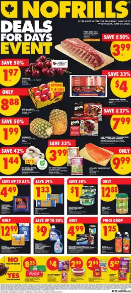 No Frills Weekly Flyer - Valid Thursday, June 18 - Wednesday, June 24