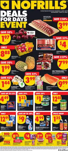 No Frills Weekly Flyer - Valid Thursday, June 18 - Wednesday, June 24