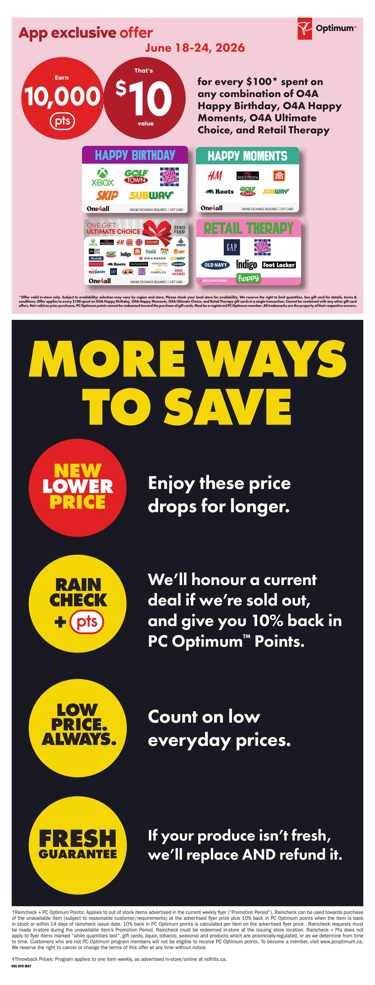 No Frills flyer page 18