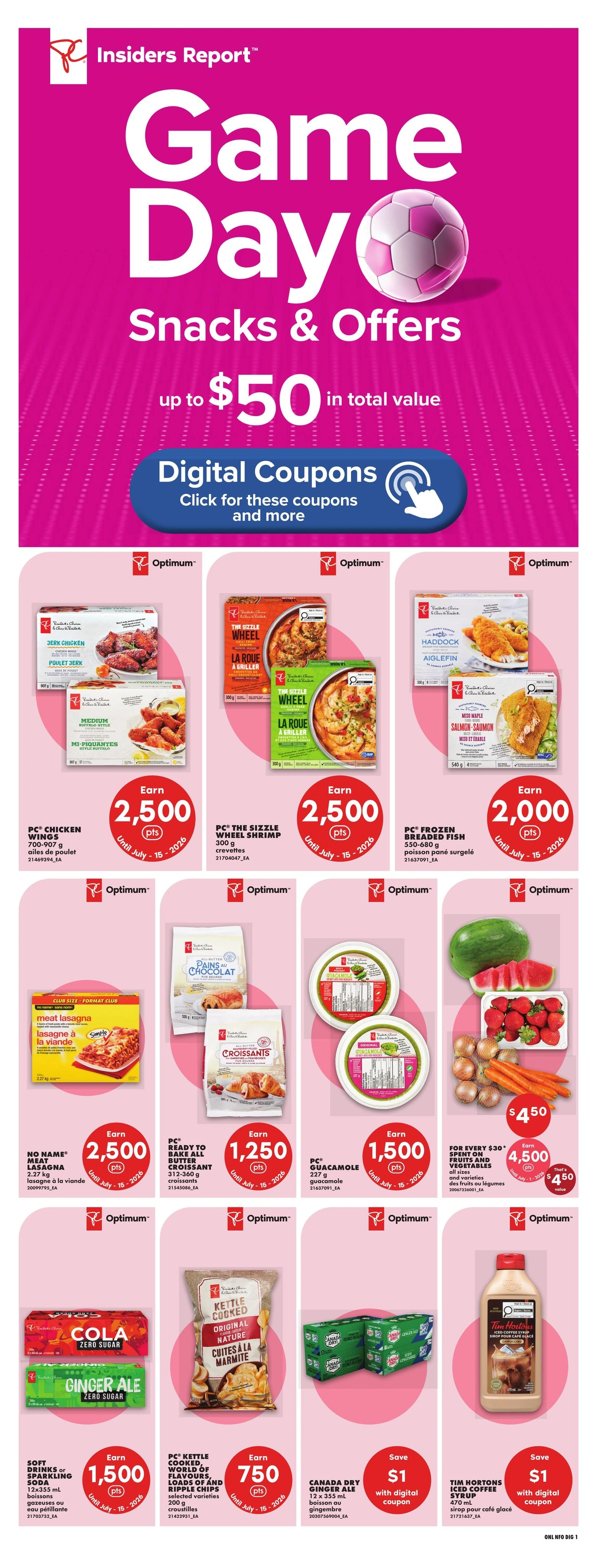No Frills flyer page 1