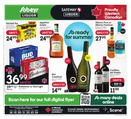 Sobeys & Safeway Liquor Weekly eFlyer 06/18 - 06/24