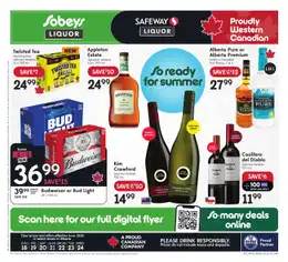 Sobeys & Safeway Liquor Weekly eFlyer 06/18 - 06/24