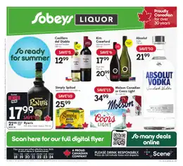 Sobeys Liquor Weekly eFlyer 06/18 - 06/24