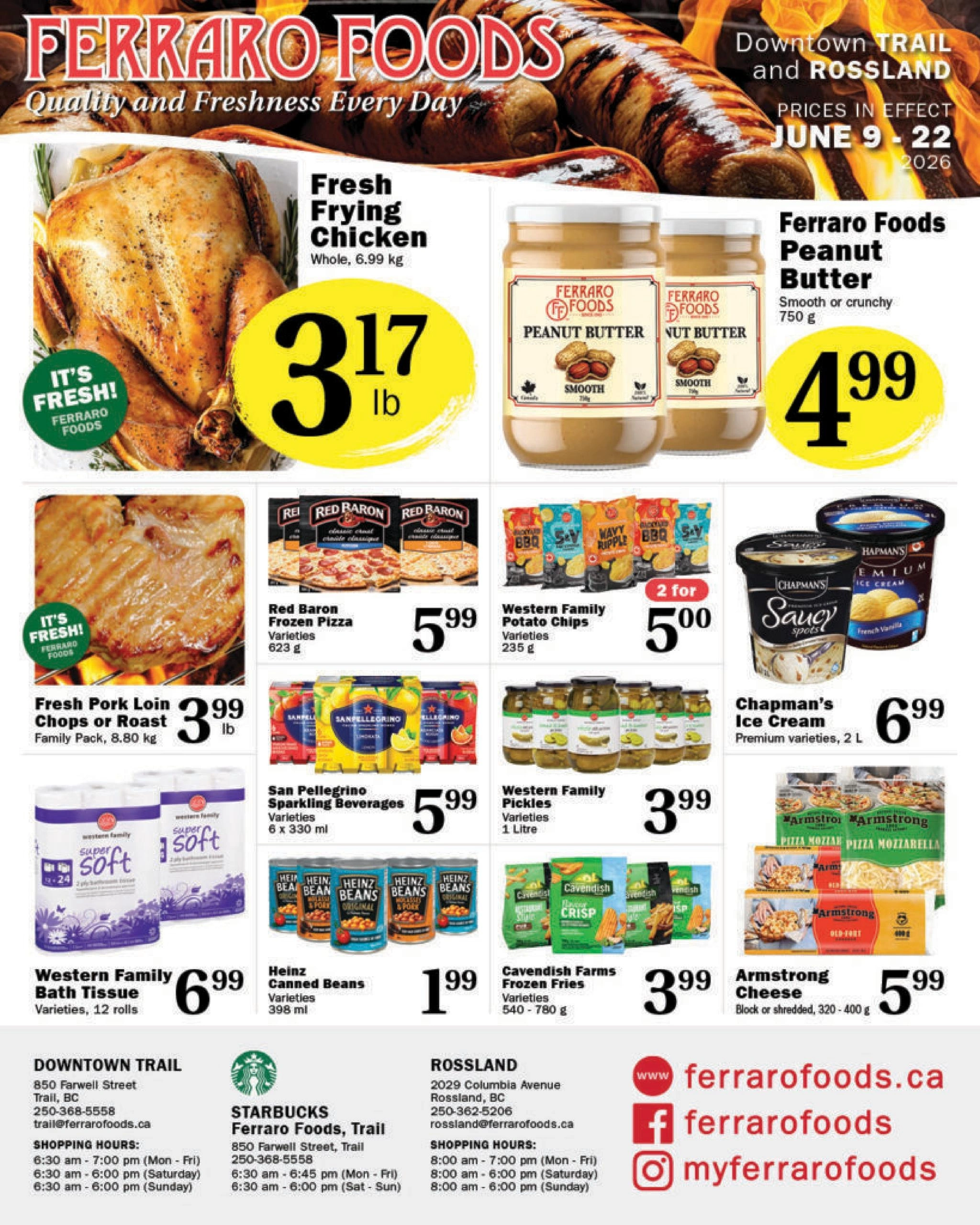 Ferraro Foods flyer page 1