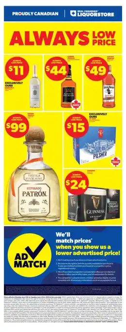 Real Canadian Liquor Store Weekly Flyer Valid , Monday, June 22- Tuesday, June 23