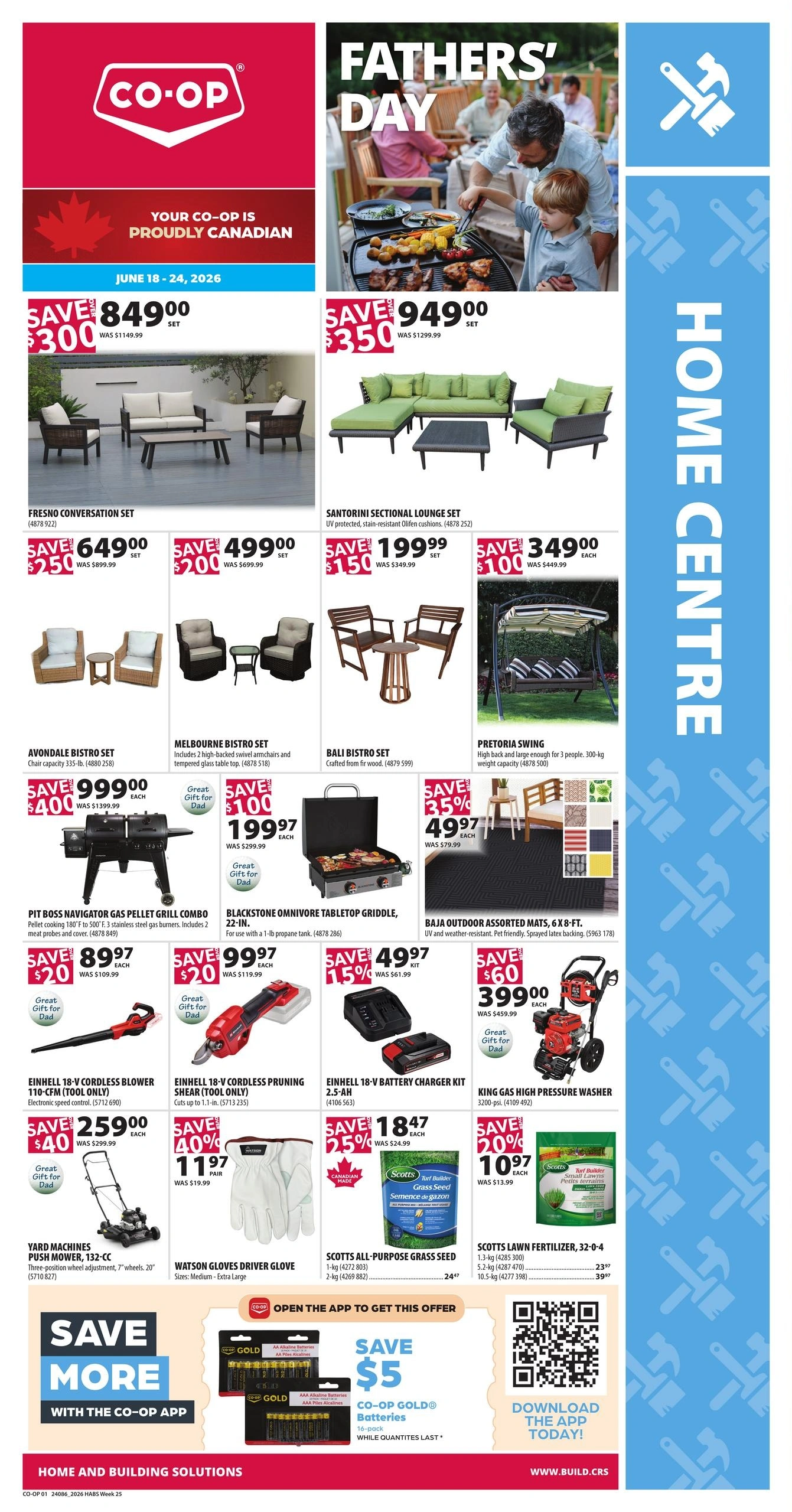 Co-op Home Centre flyer page 1