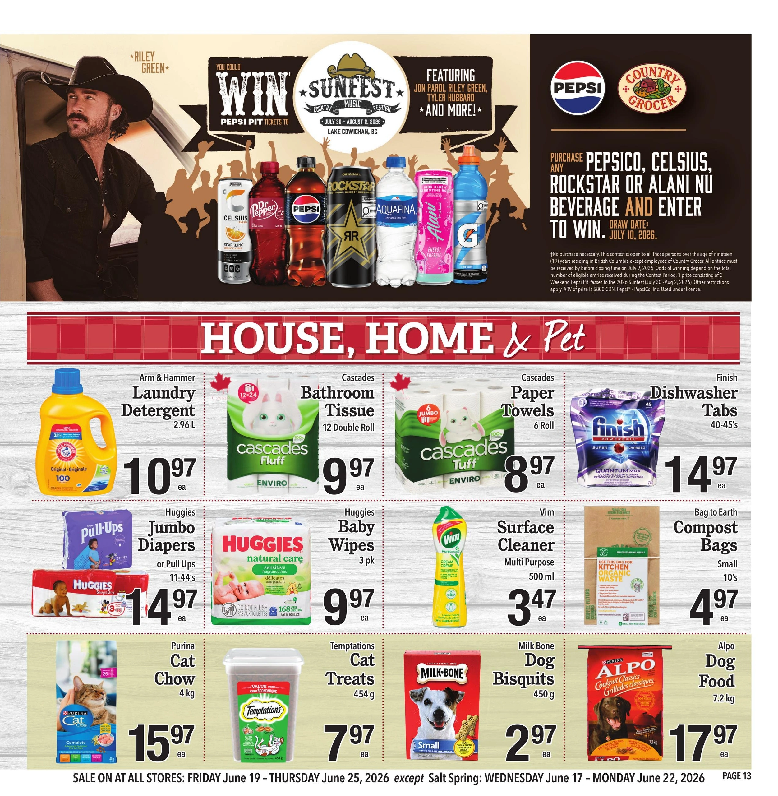 Country Grocer flyer page 13