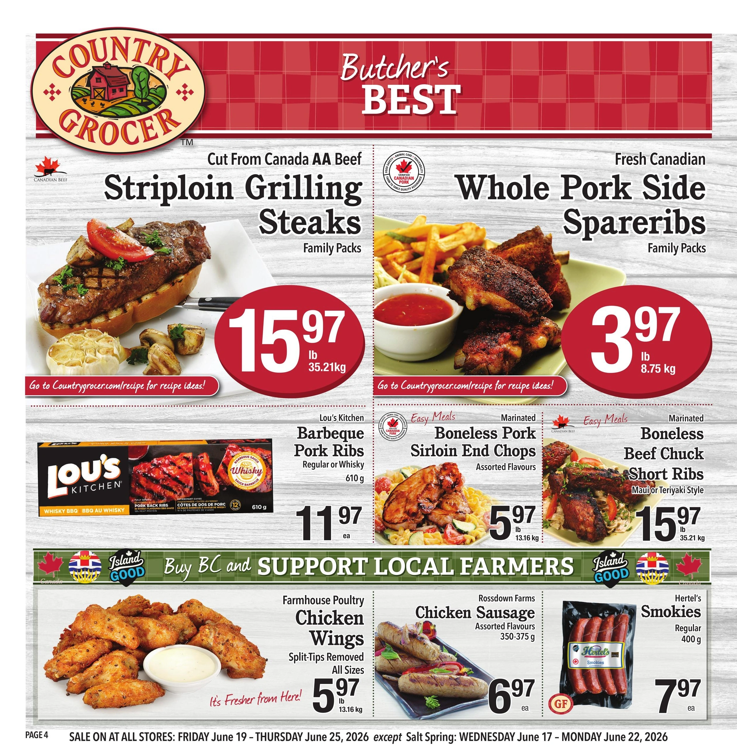 Country Grocer flyer page 4