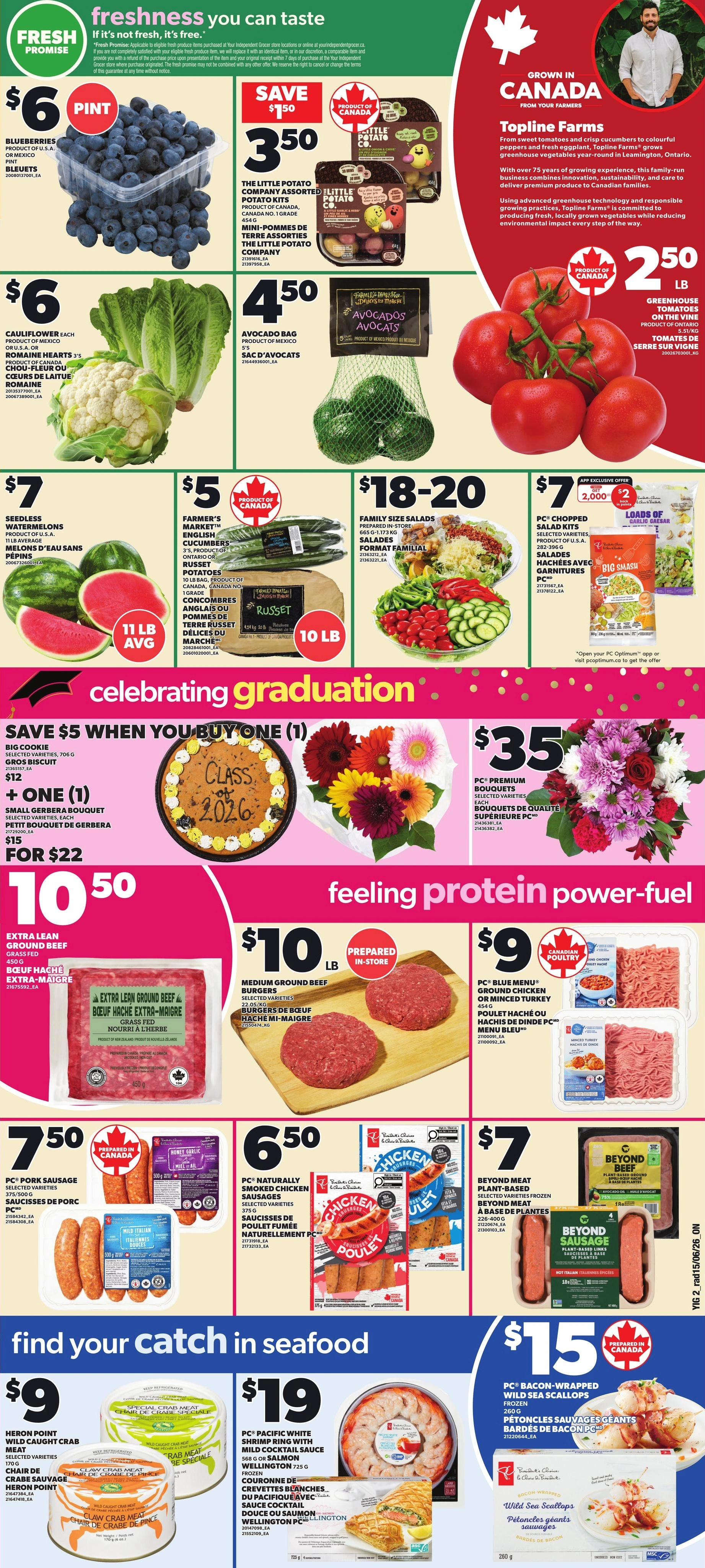 Your Independent Grocer flyer page 5