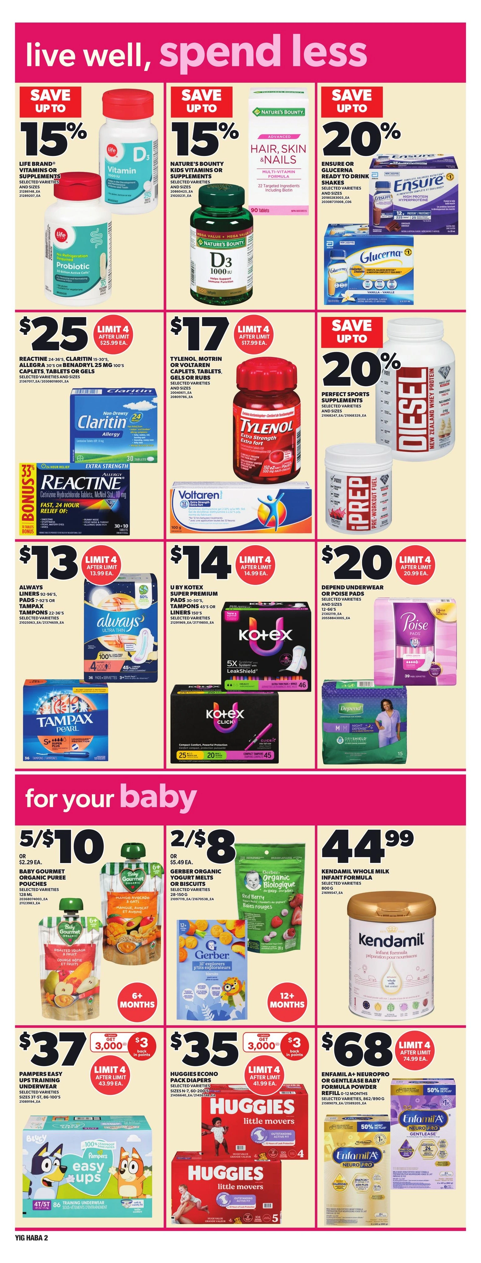 Your Independent Grocer flyer page 14