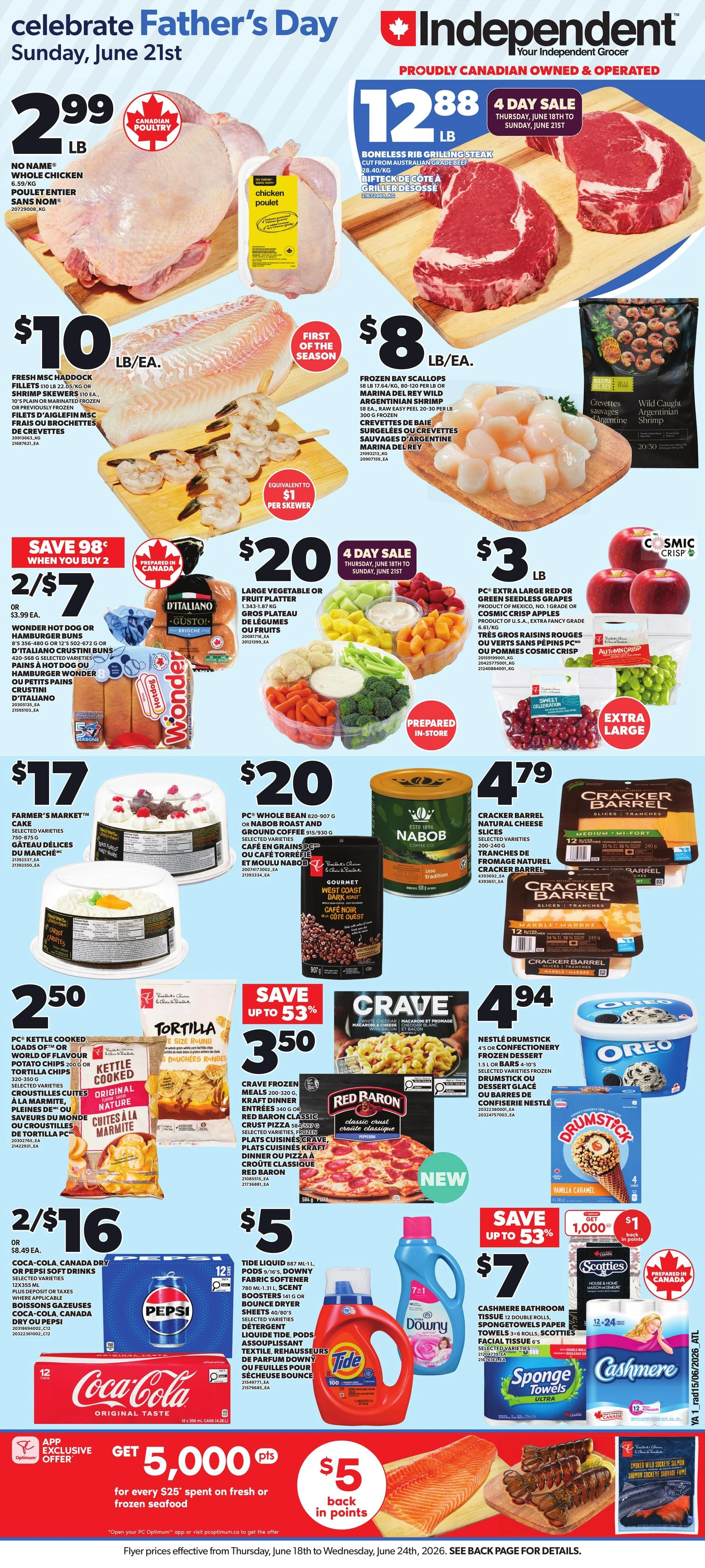 Your Independent Grocer flyer page 1