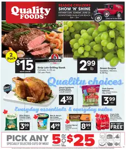 Quality Foods Flyer
