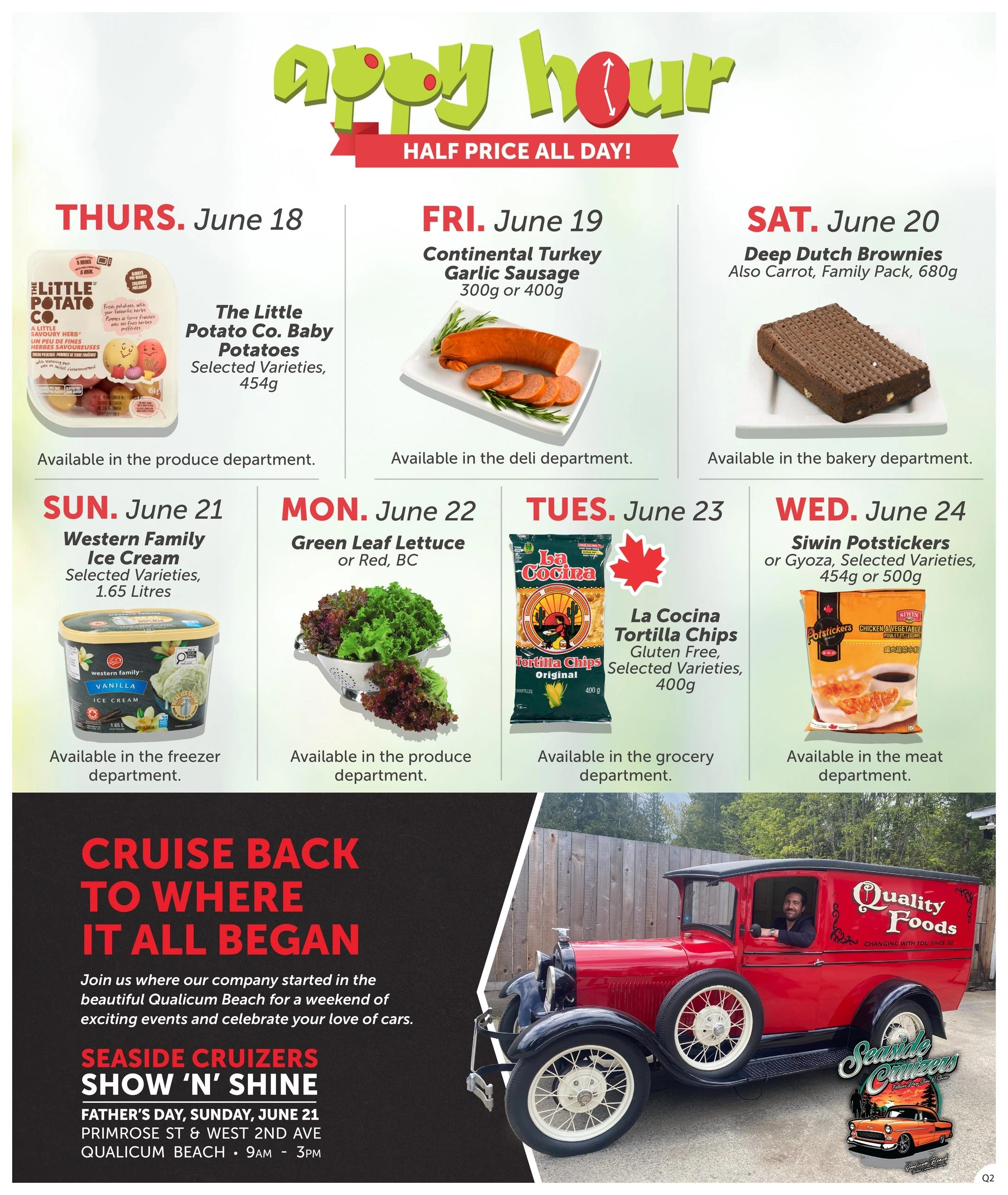 Quality Foods flyer page 15