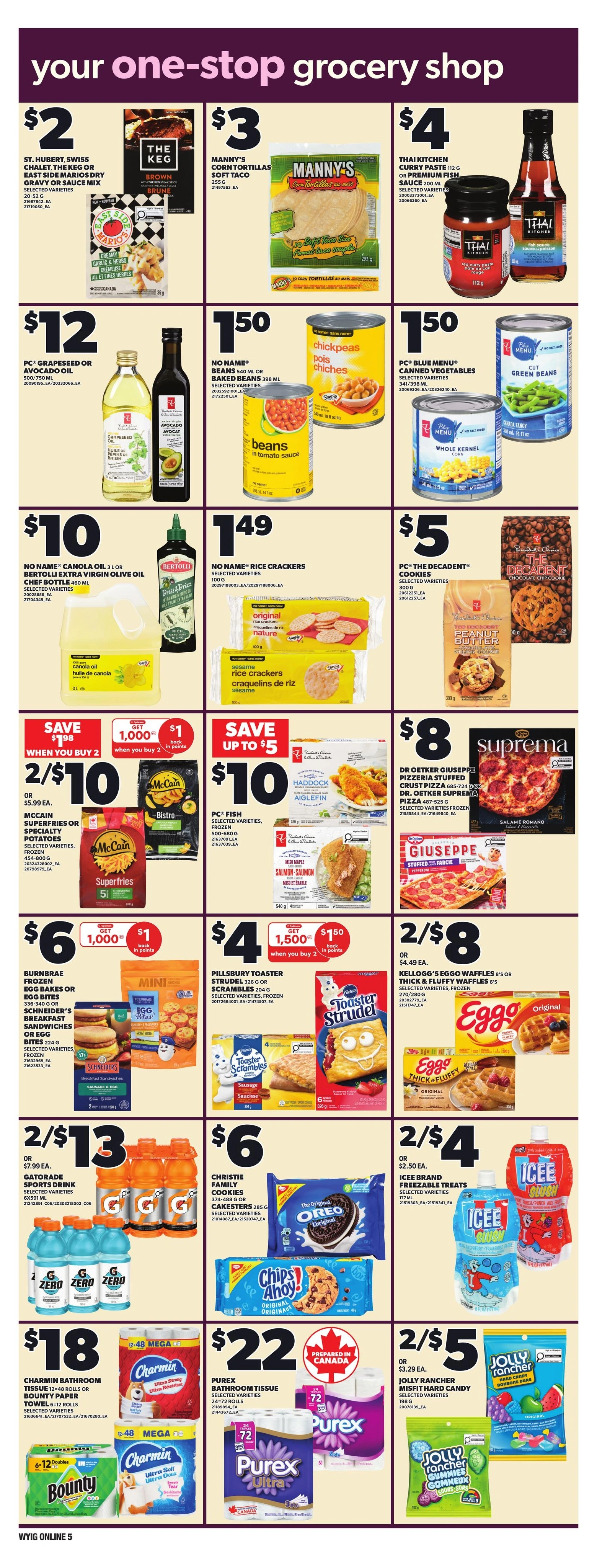 Your Independent Grocer flyer page 12