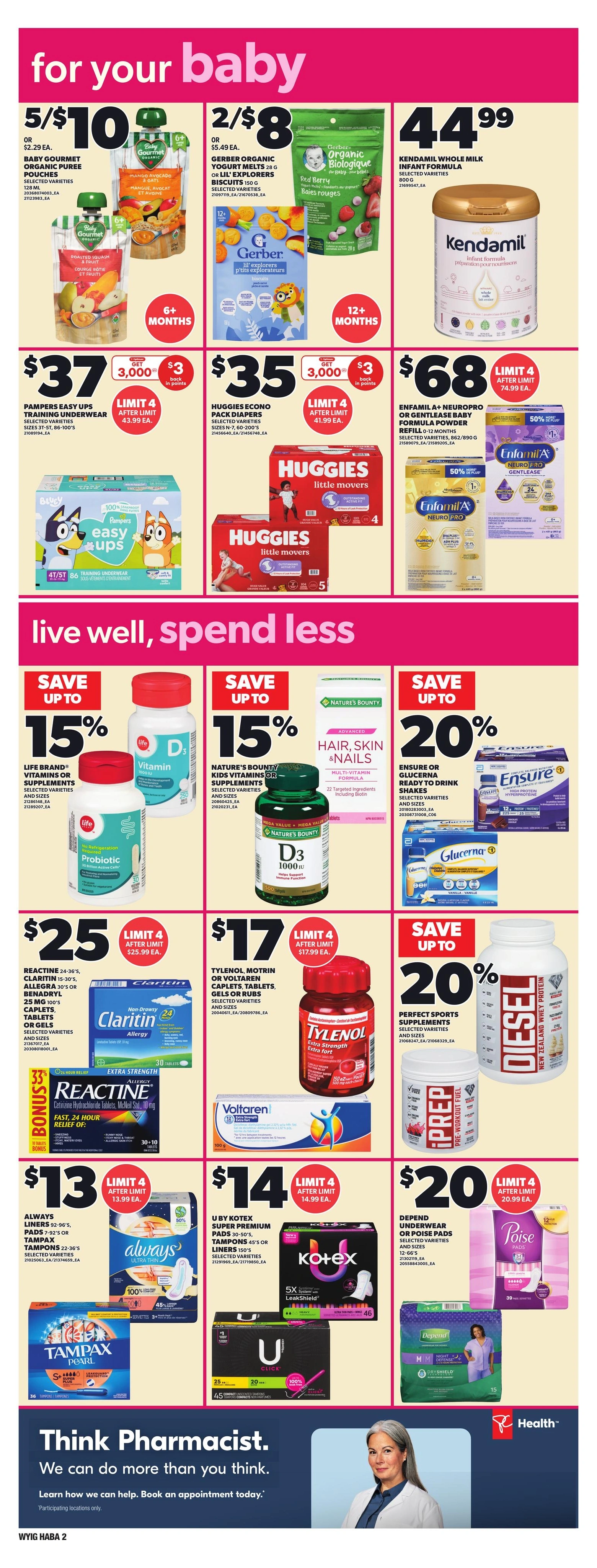 Your Independent Grocer flyer page 14