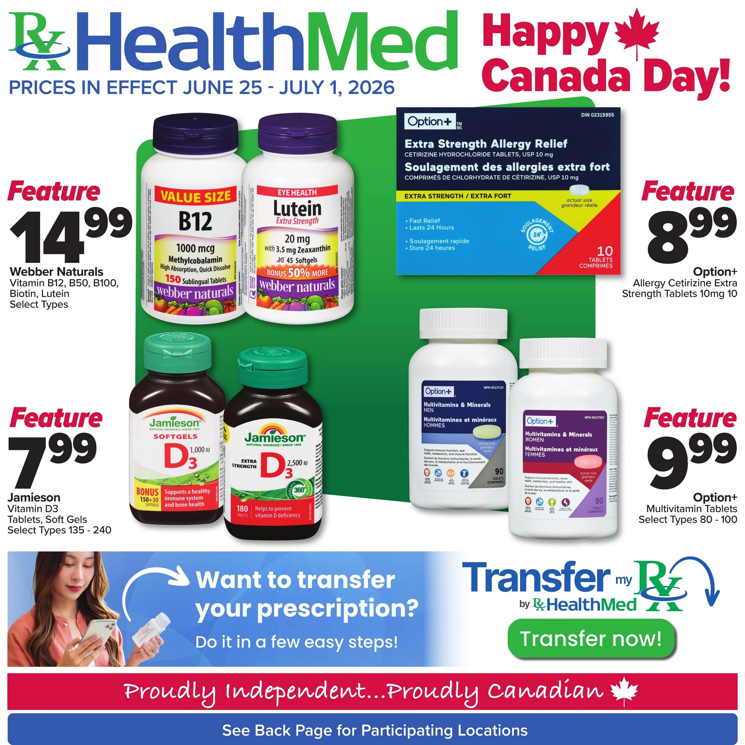 RxHealthMed flyer page 1