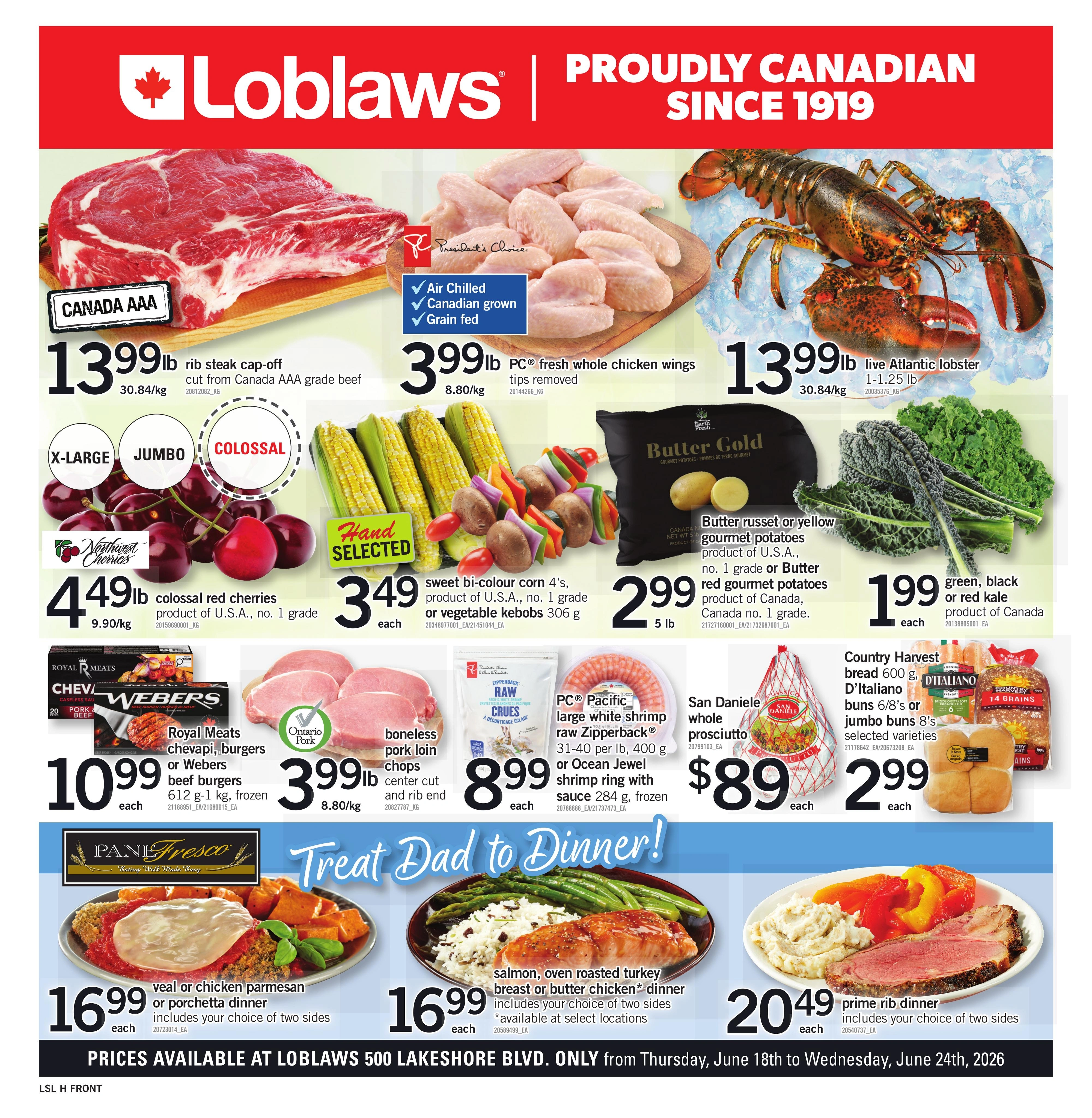 Loblaws flyer page 1