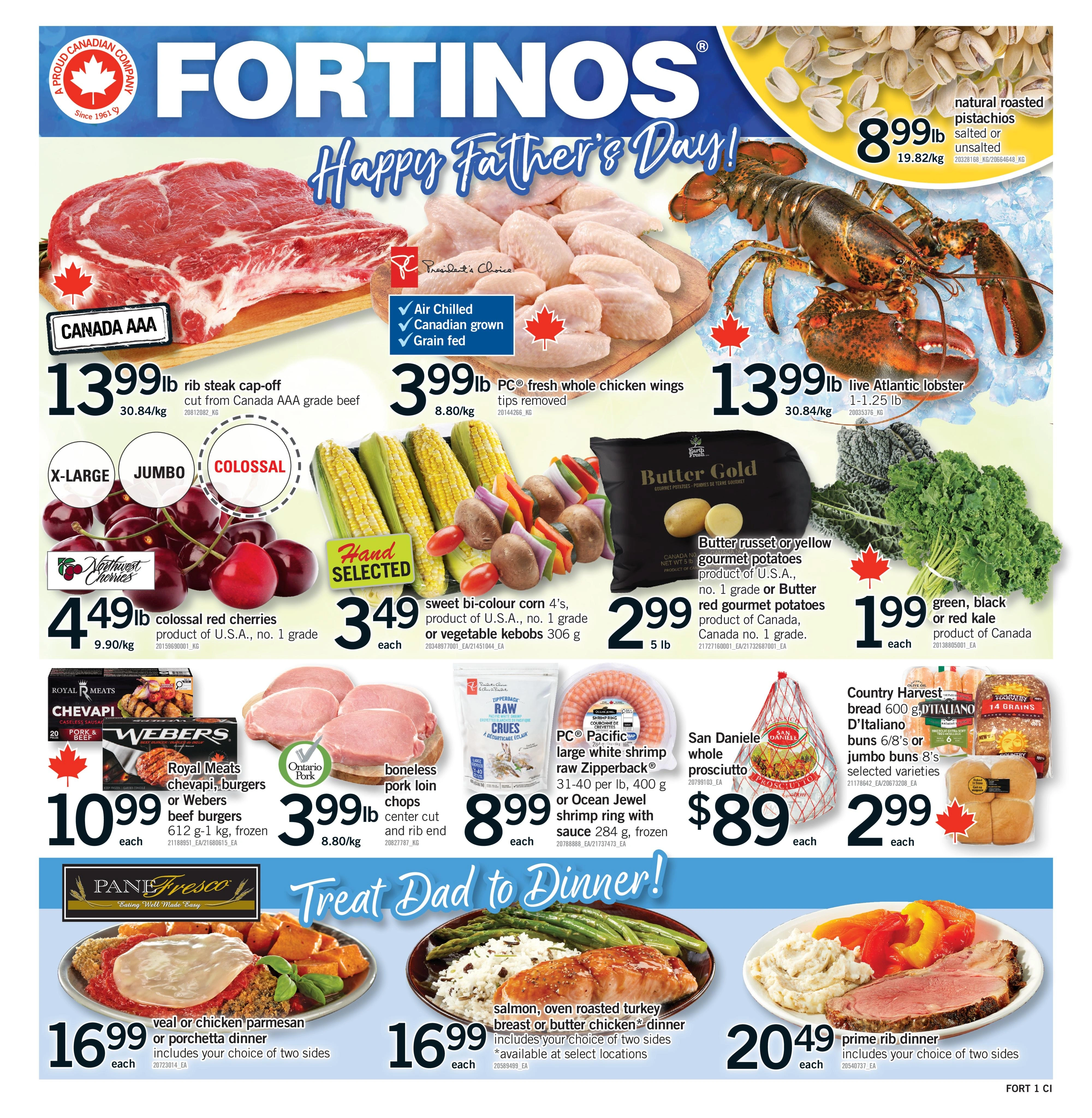 Fortinos flyer page 1