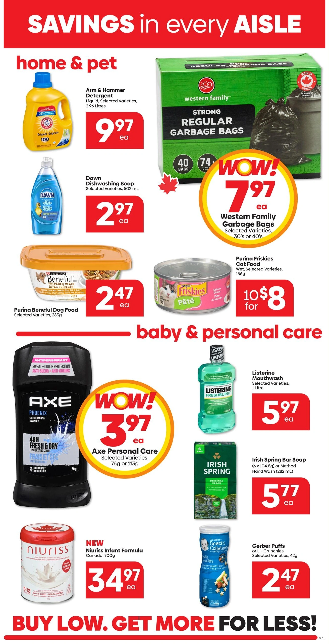 Buy-Low Foods flyer page 10