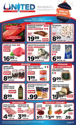 United Seafood Indexed Weekly