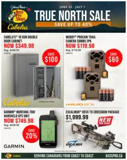 Cabela's & Bass Pro True North Sale