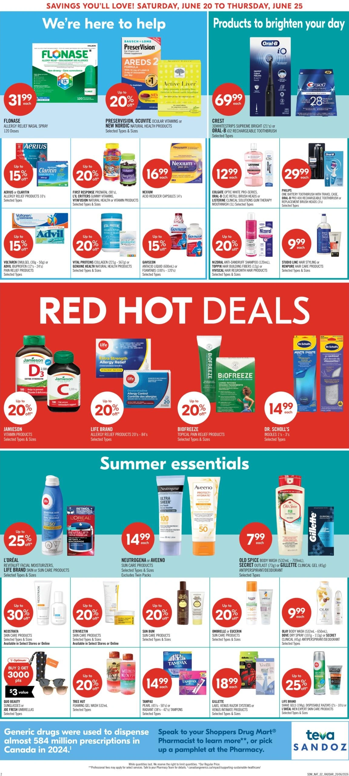 Shoppers Drug Mart flyer page 6