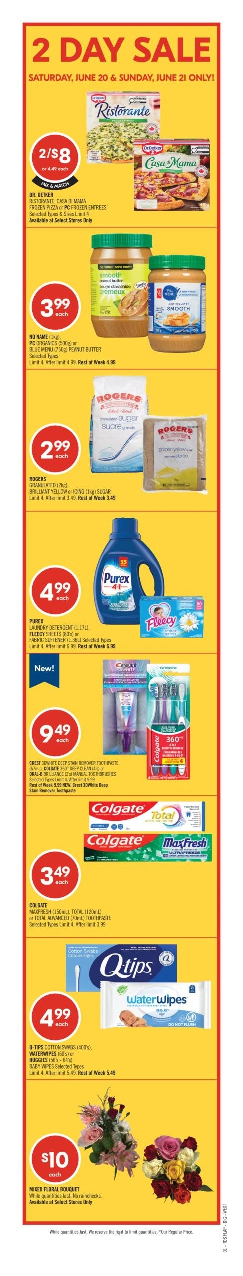 Shoppers Drug Mart flyer page 1