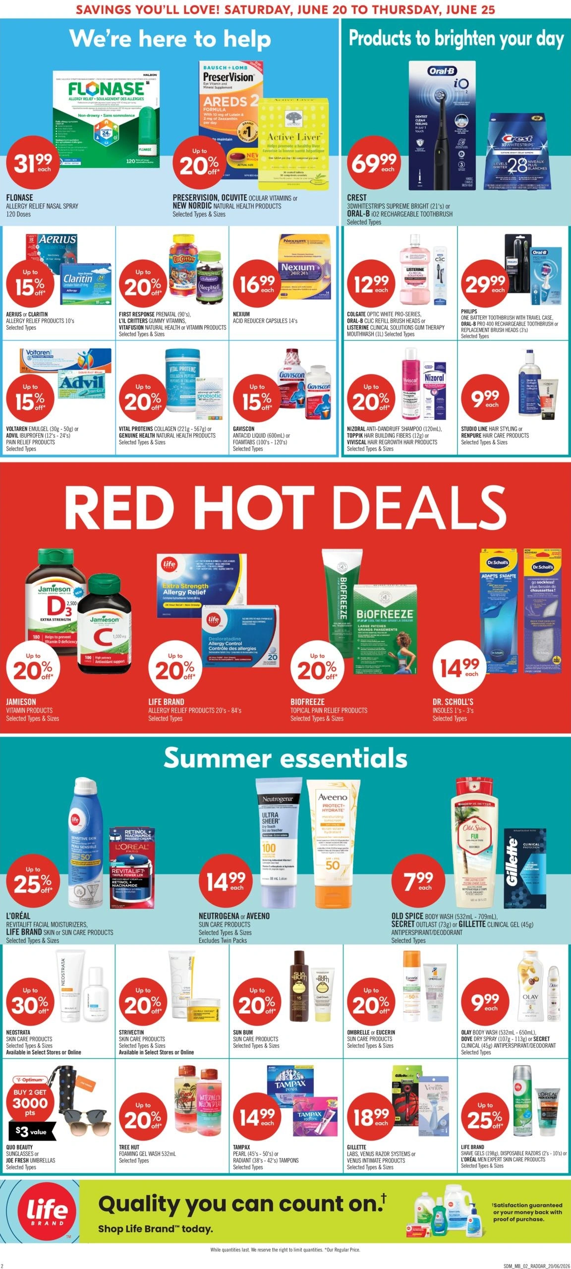 Shoppers Drug Mart flyer page 6