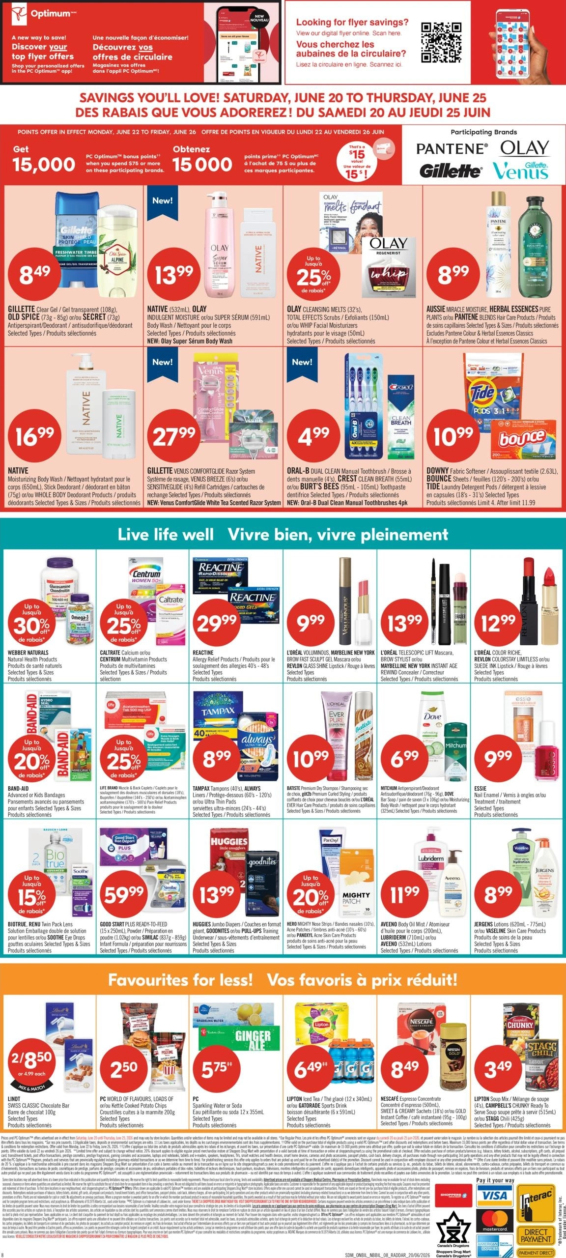 Shoppers Drug Mart flyer page 22