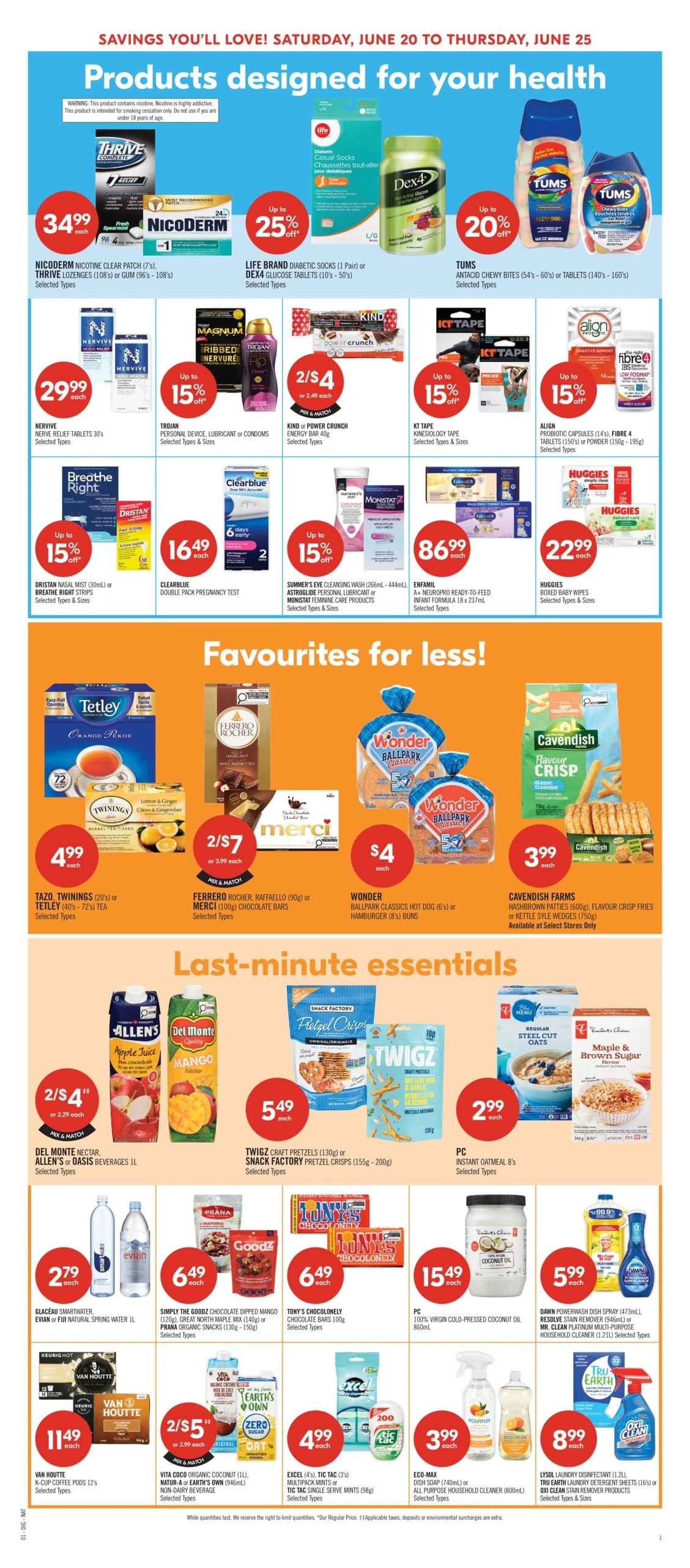 Shoppers Drug Mart flyer page 19