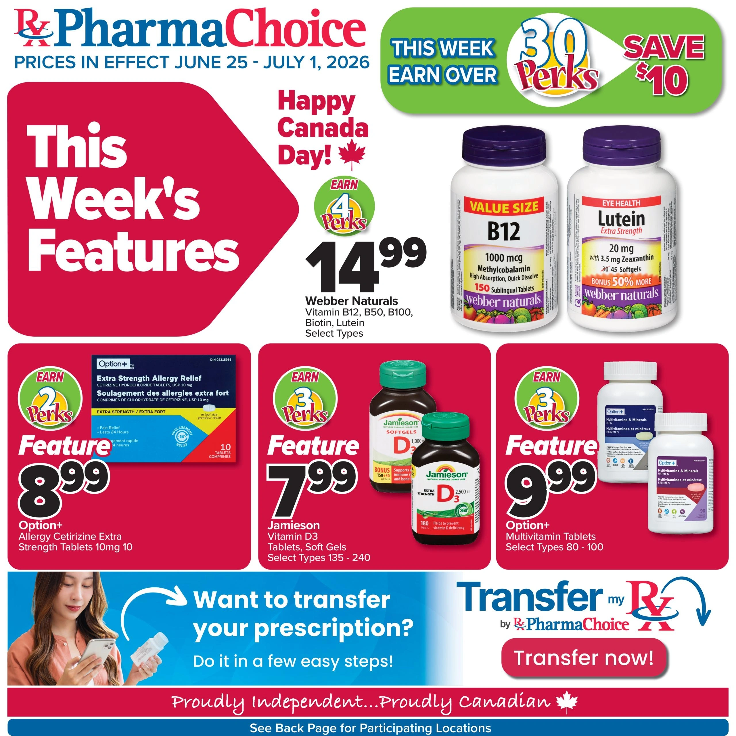 PharmaChoice flyer page 1