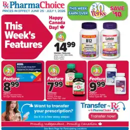 PharmaChoice Health Centre Flyer