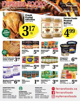 Ferraro Foods Indexed Monthly