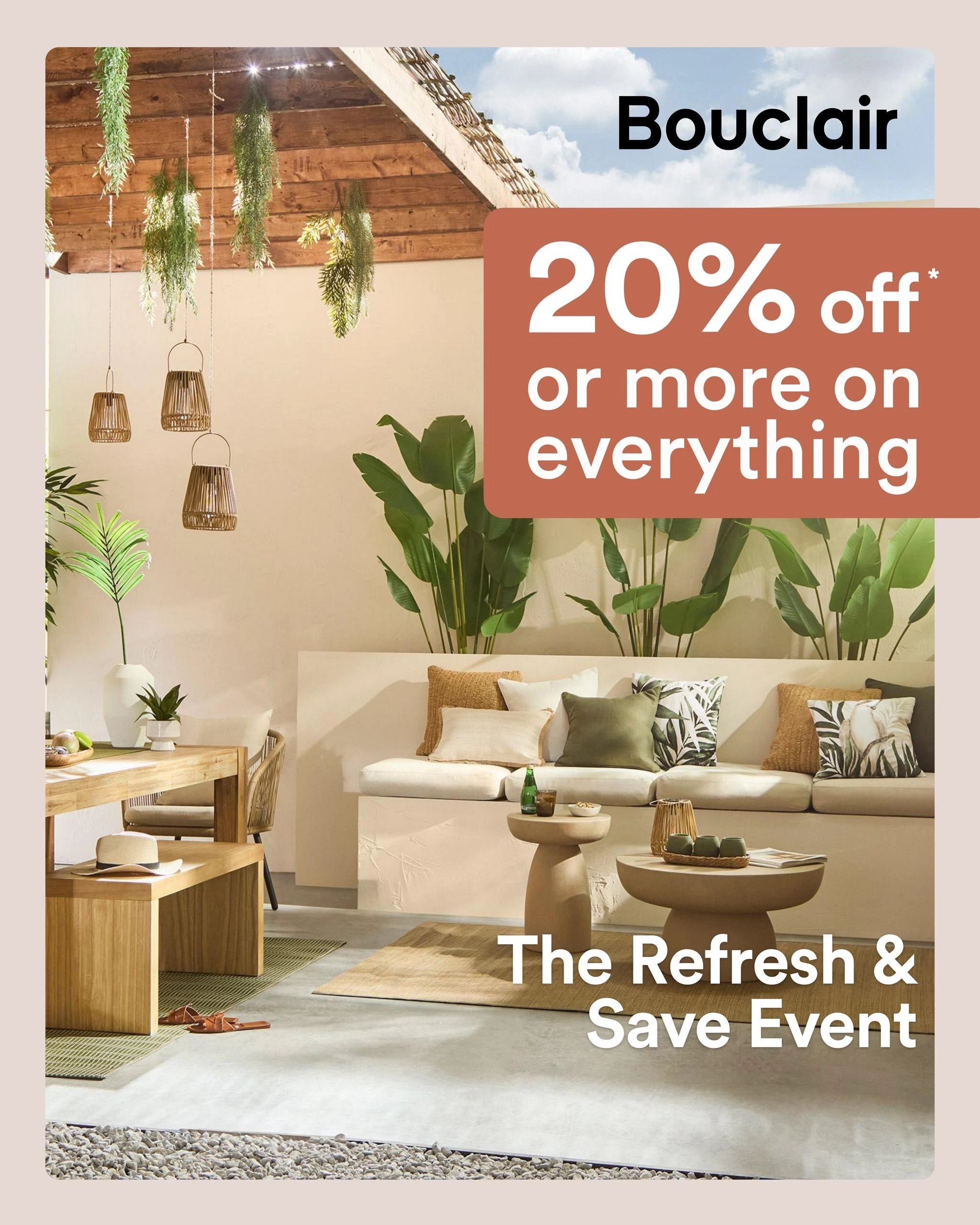 Bouclair flyer page 1