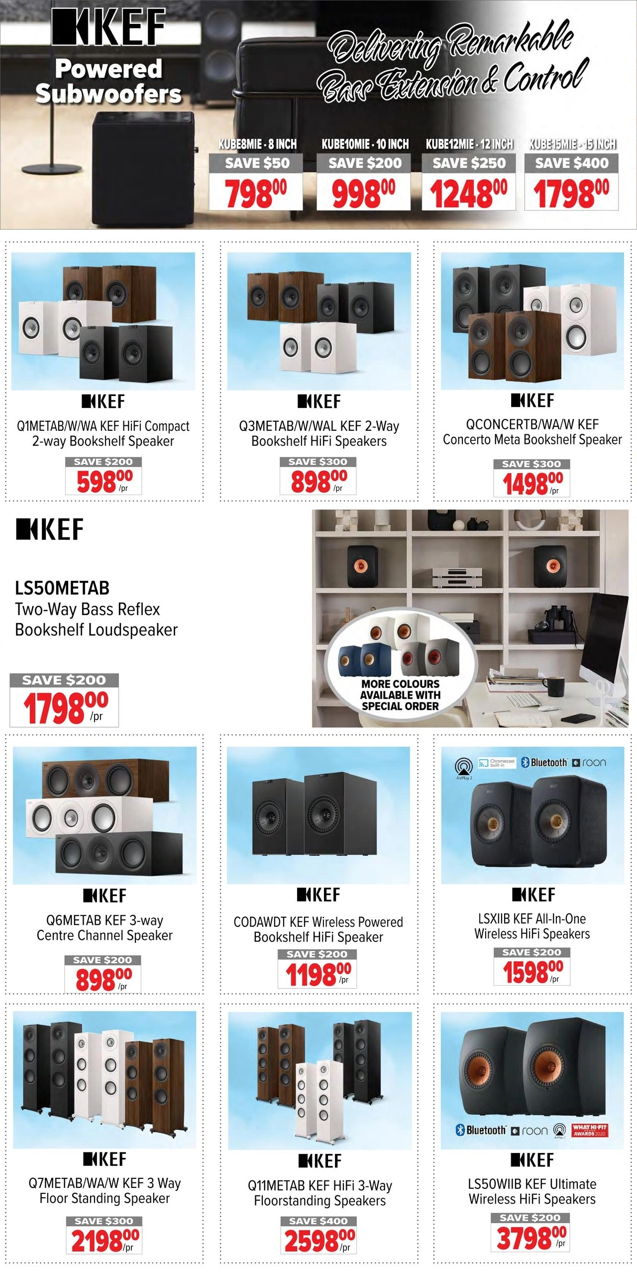 2001 Audio Video flyer page 15