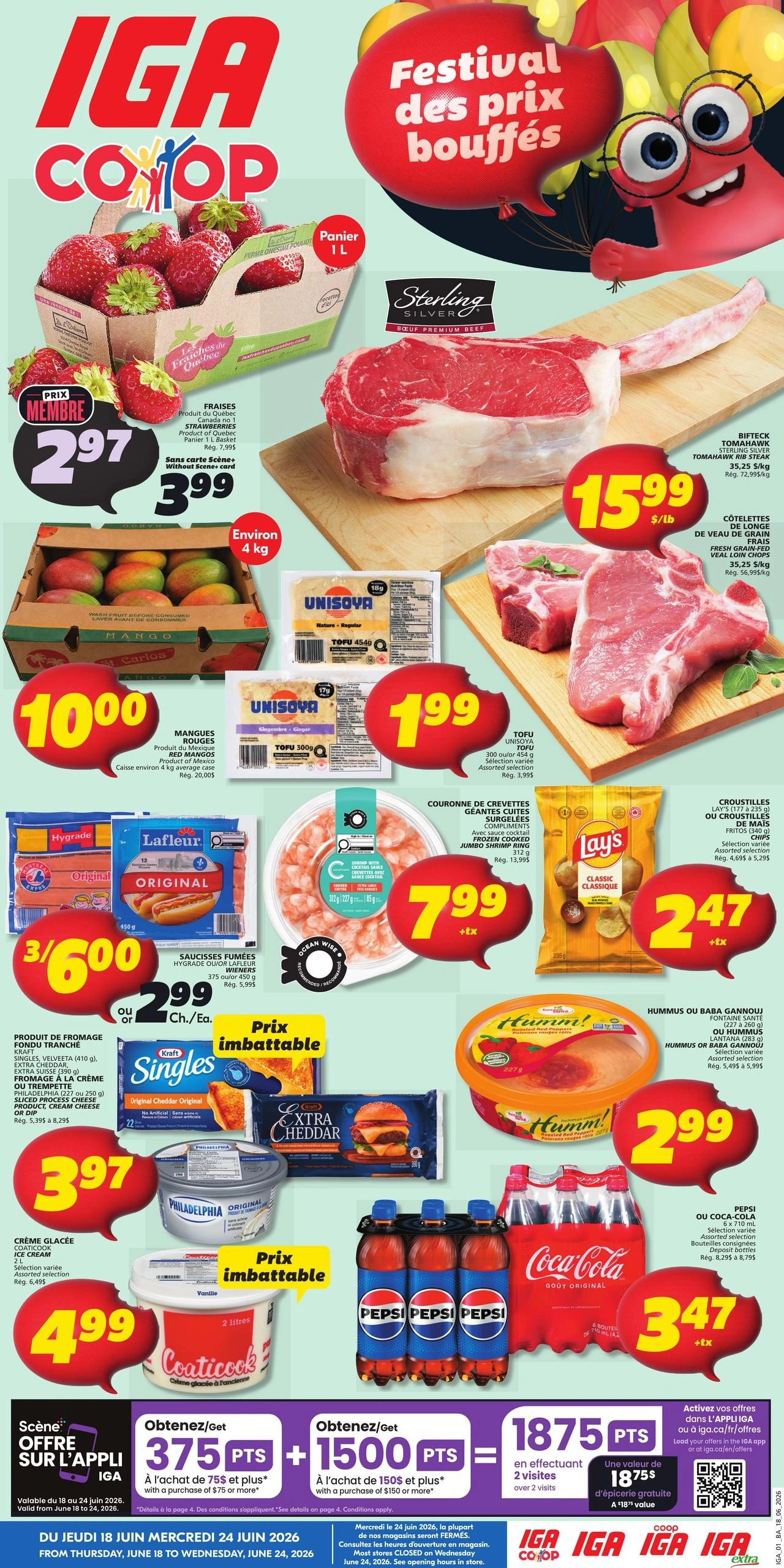 IGA flyer page 1
