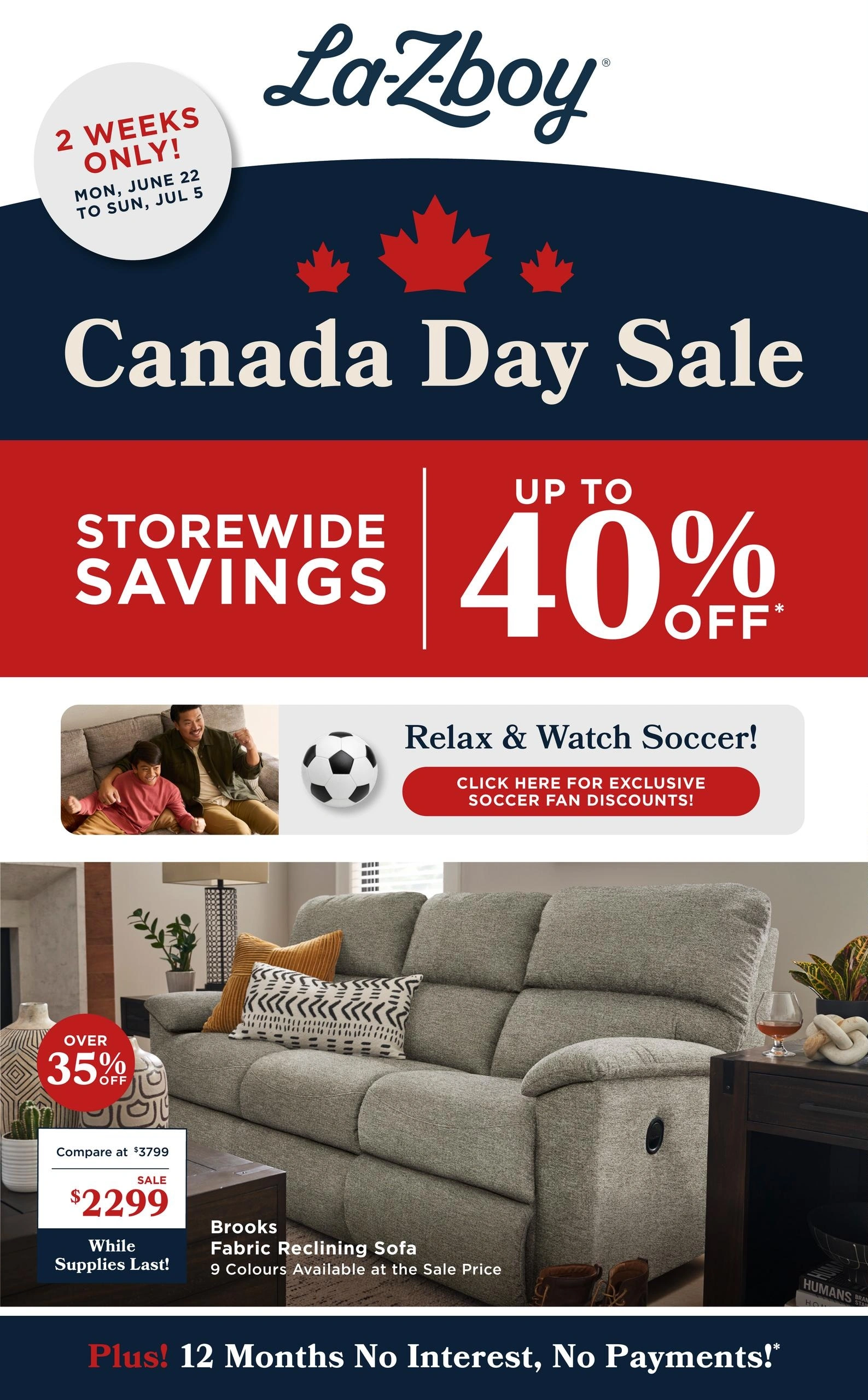 La-Z-Boy Furniture Galleries flyer page 1