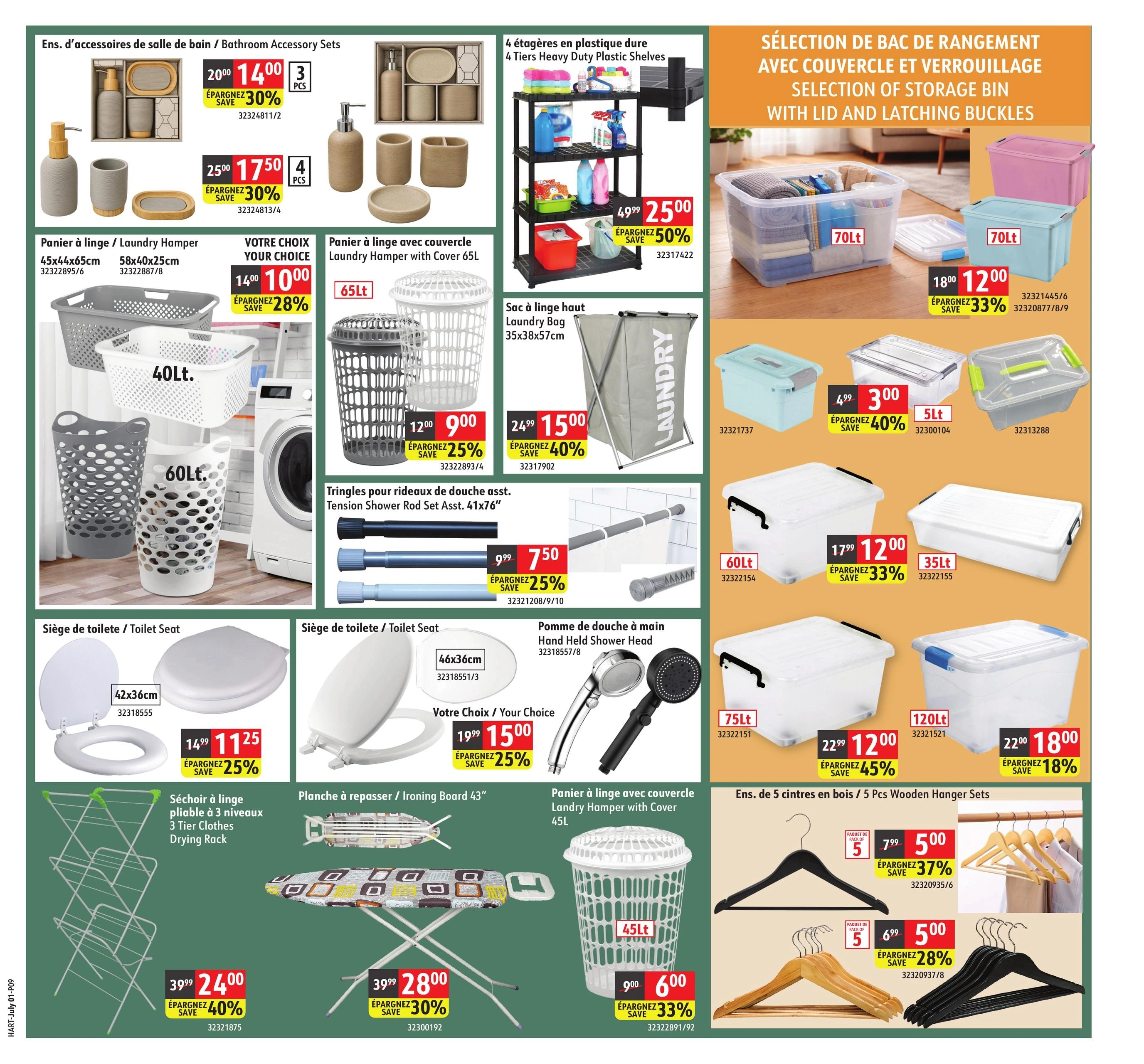 Hart Stores flyer page 9