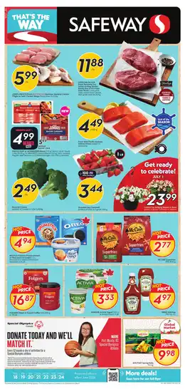 Safeway Weekly eFlyer 06/18-06/24