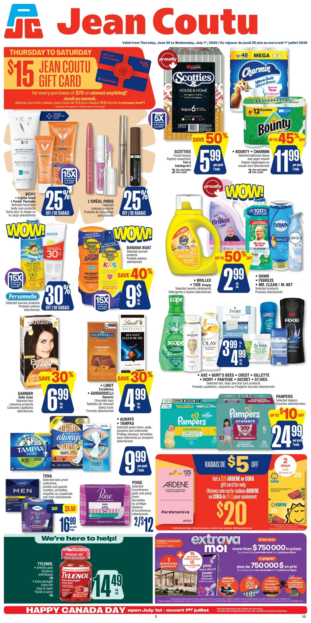 Jean Coutu flyer page 1