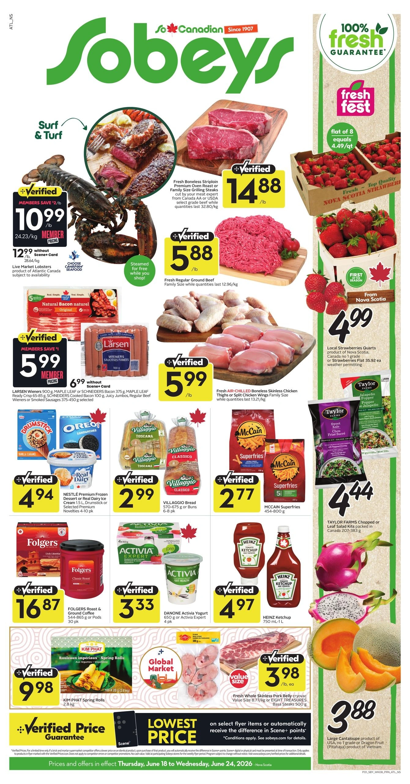 Sobeys flyer page 1